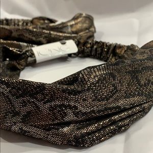 5 FOR $30! MIX & MATCH!Metallic Snakeskin Headband